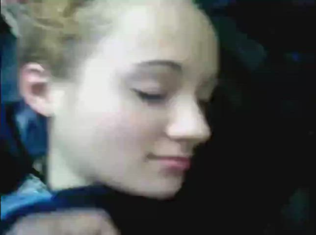 Amateur Babe Blonde Cumshot Facial Homemade Interracial Teen White Girl Porn GIF by jeffpitch