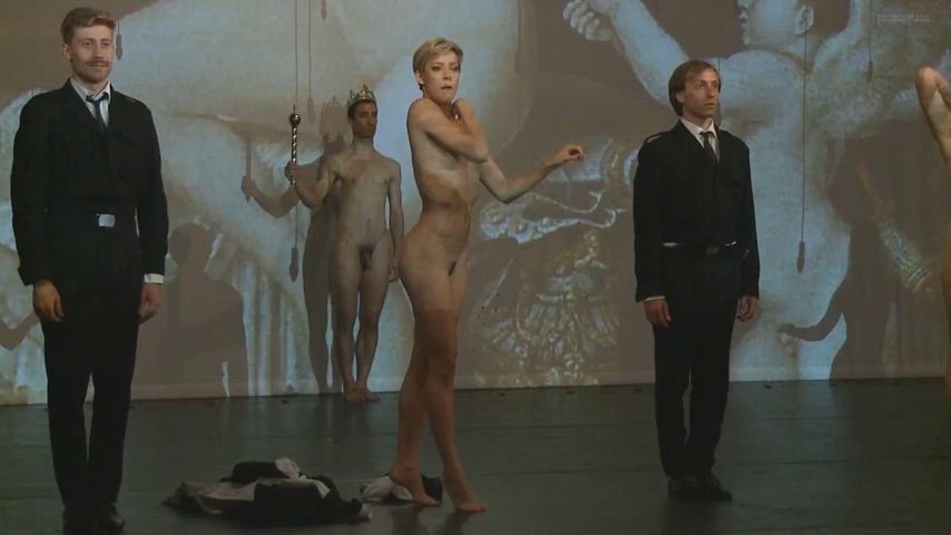 CMNF French Nude Art Short Hair Porn GIF by swap89