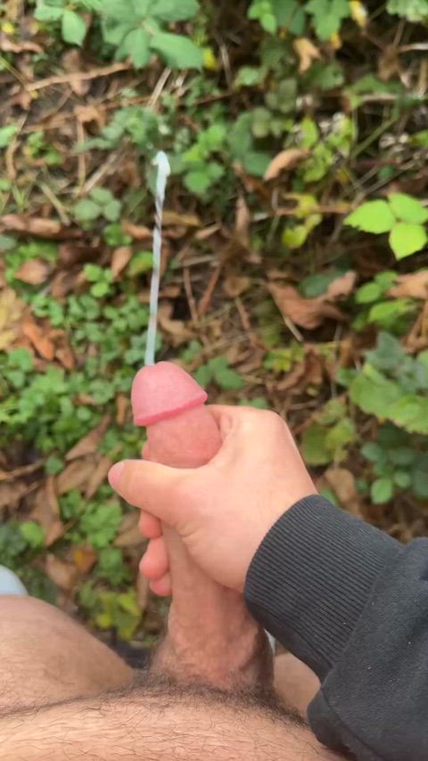 Cumming and Moaning in Public