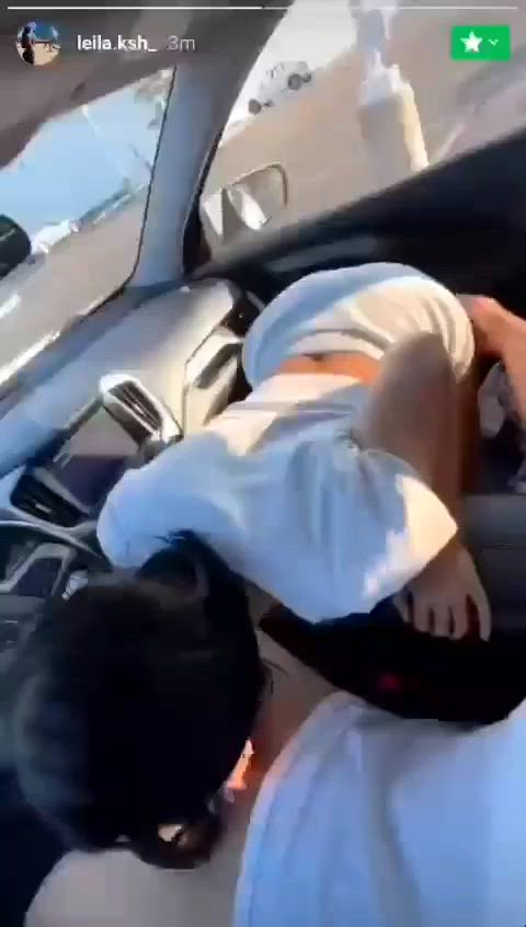 Amateur Ass Blowjob Car Car Sex Exhibitionism Exhibitionist Outdoor Public Teen Porn GIF by populardick