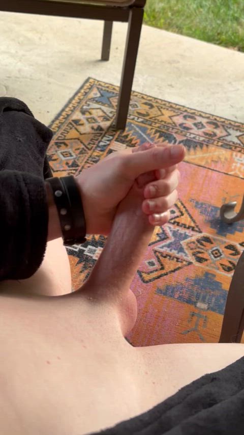 Big Dick Cock Cum Cumshot Masturbating Porn GIF by docswayzee