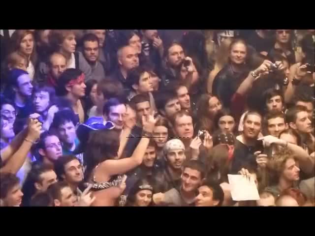 Tits groped in public