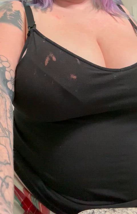 Big milky tits titty drop