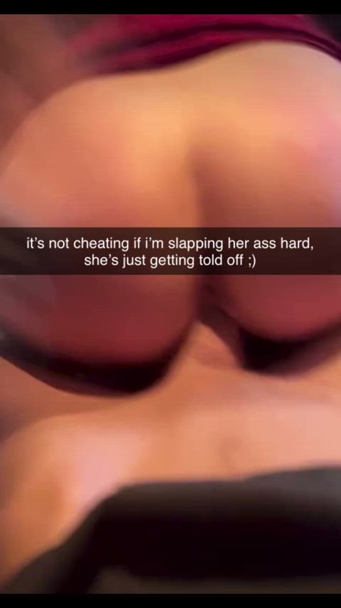 It’s not cheating if I’m getting punished for it ☺️