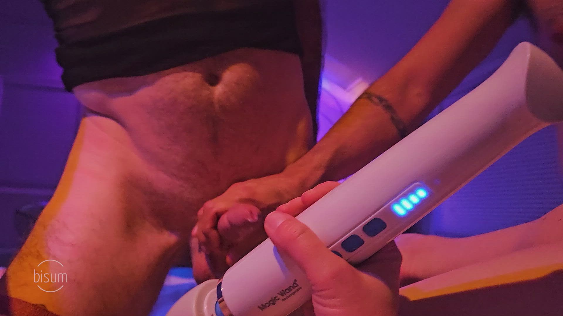 Here we see a good husband doing his job of guiding a new cock into his wife