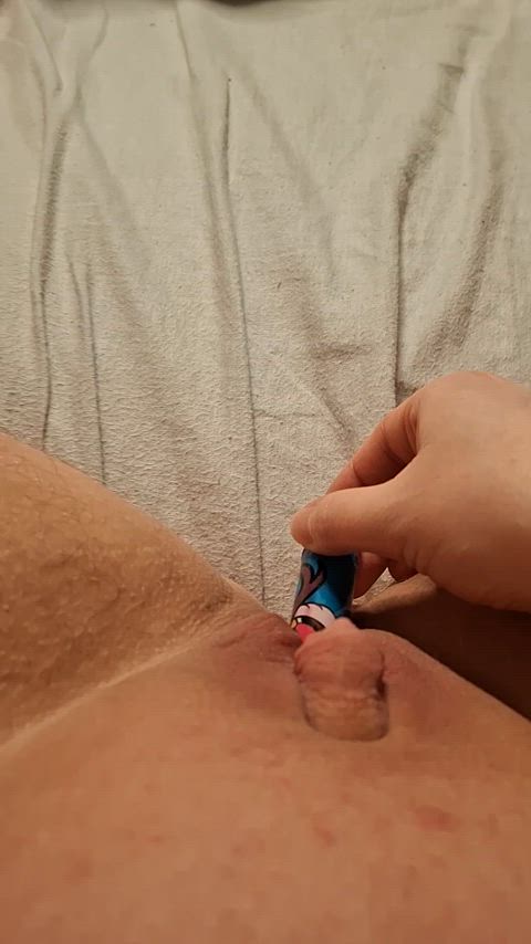 Frotting my tiny dick thumbnail