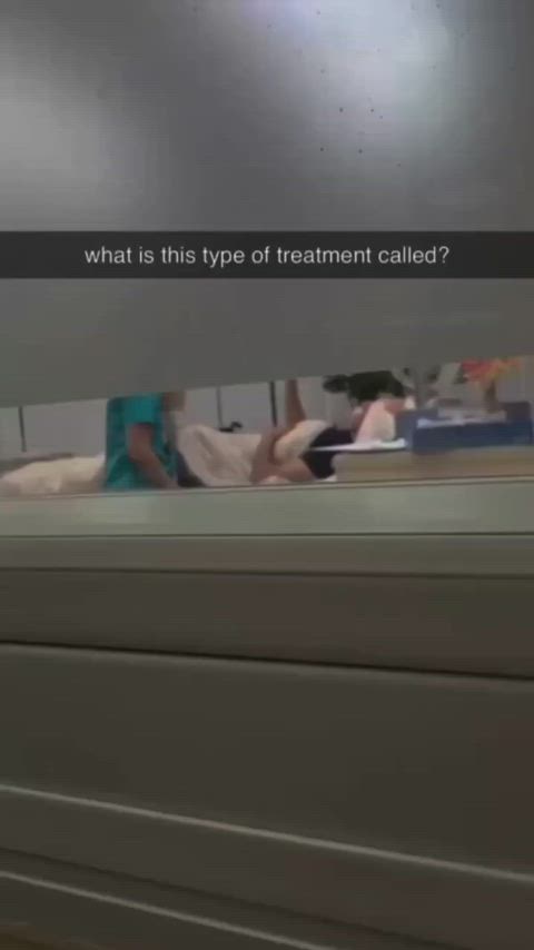 Amateur Caption Caught Doctor Handjob Hospital Nurse Patient Phone r/CaughtPublic Porn GIF by populardick