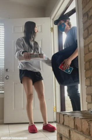 Amateur Cowgirl Delivery Doggystyle Riding Stranger Porn GIF by duromami