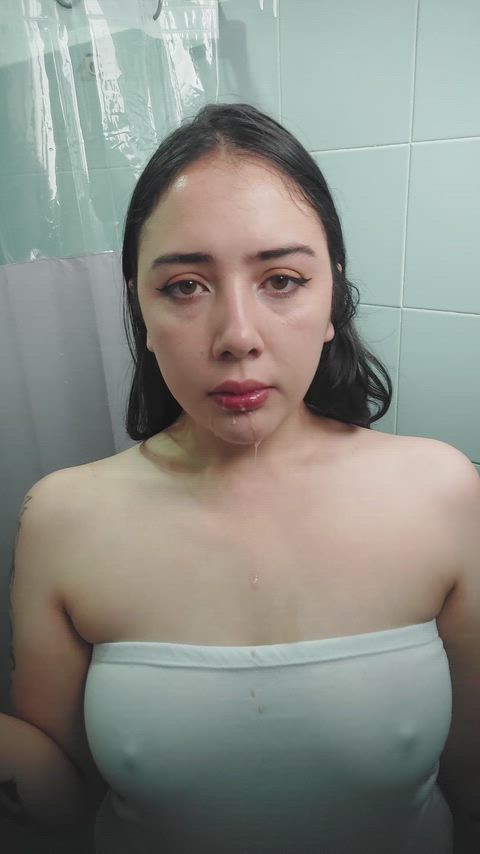 deepthroat and vomiting