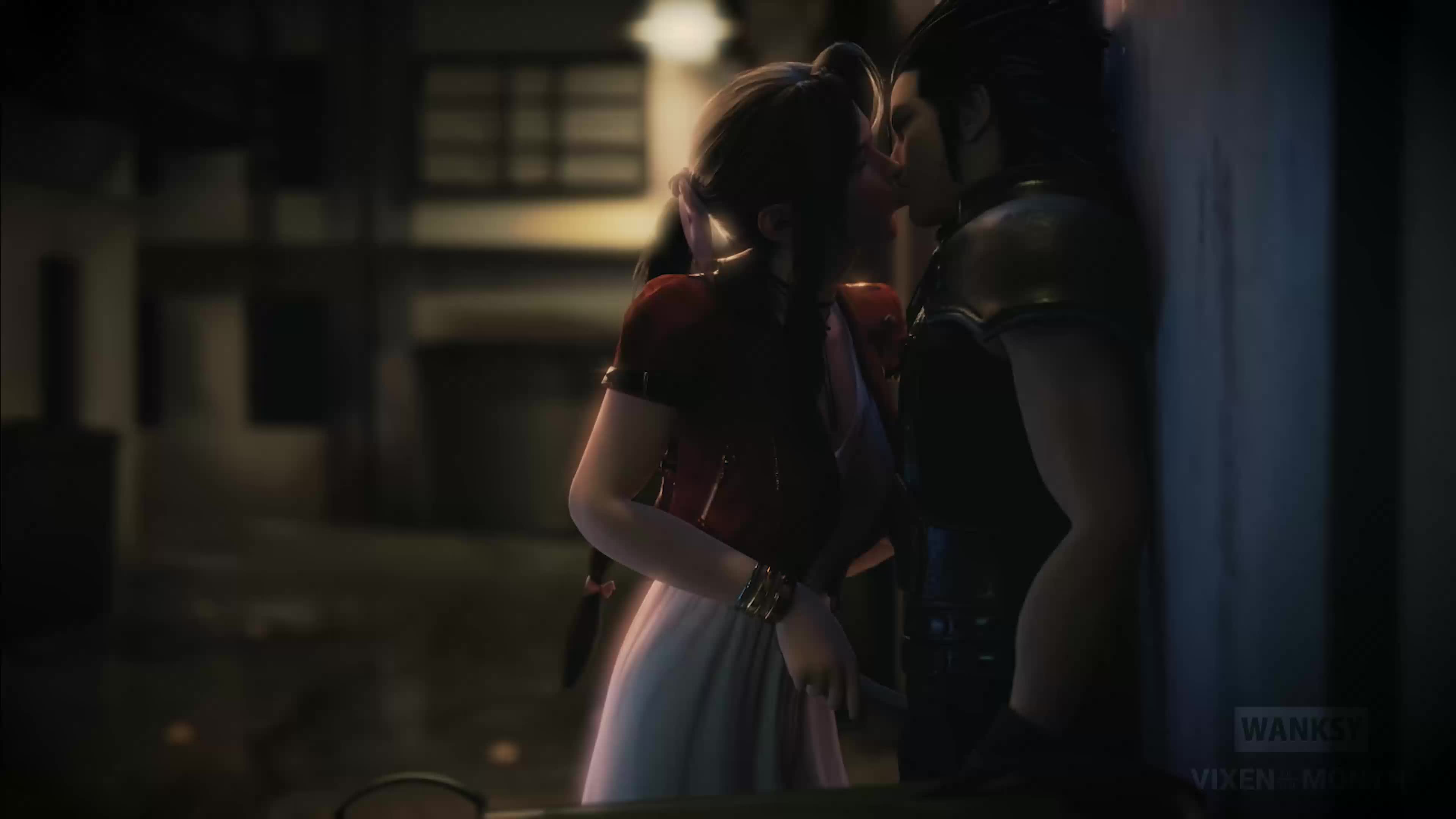 Aerith showing love