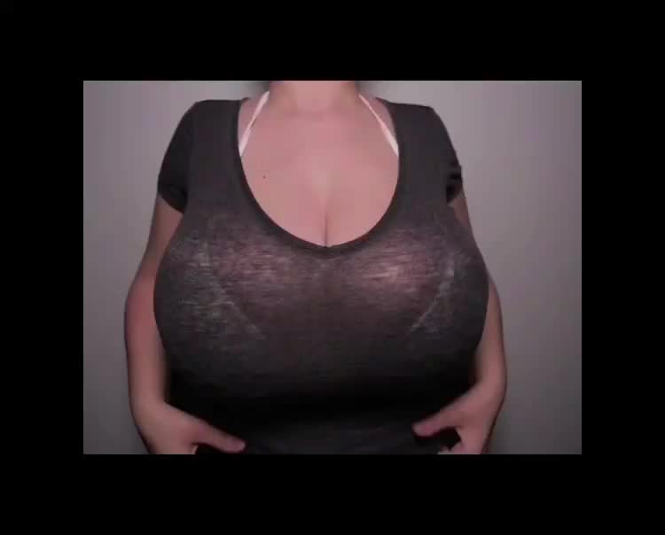 Dropping huge tits