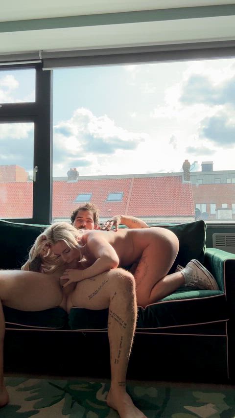 He didn’t hold back on my throat