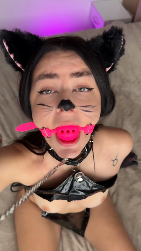 I'm always ready to be gagged and obedient next to you