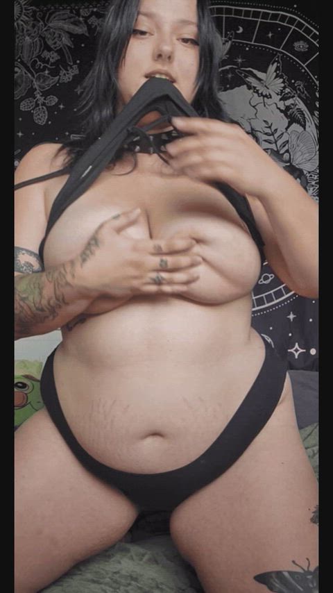 a chubby belly is the best addition to a girl