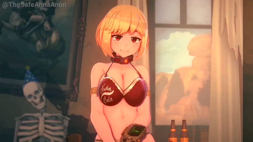 Vault Girl Optional Nude Animation (Anna Annon)