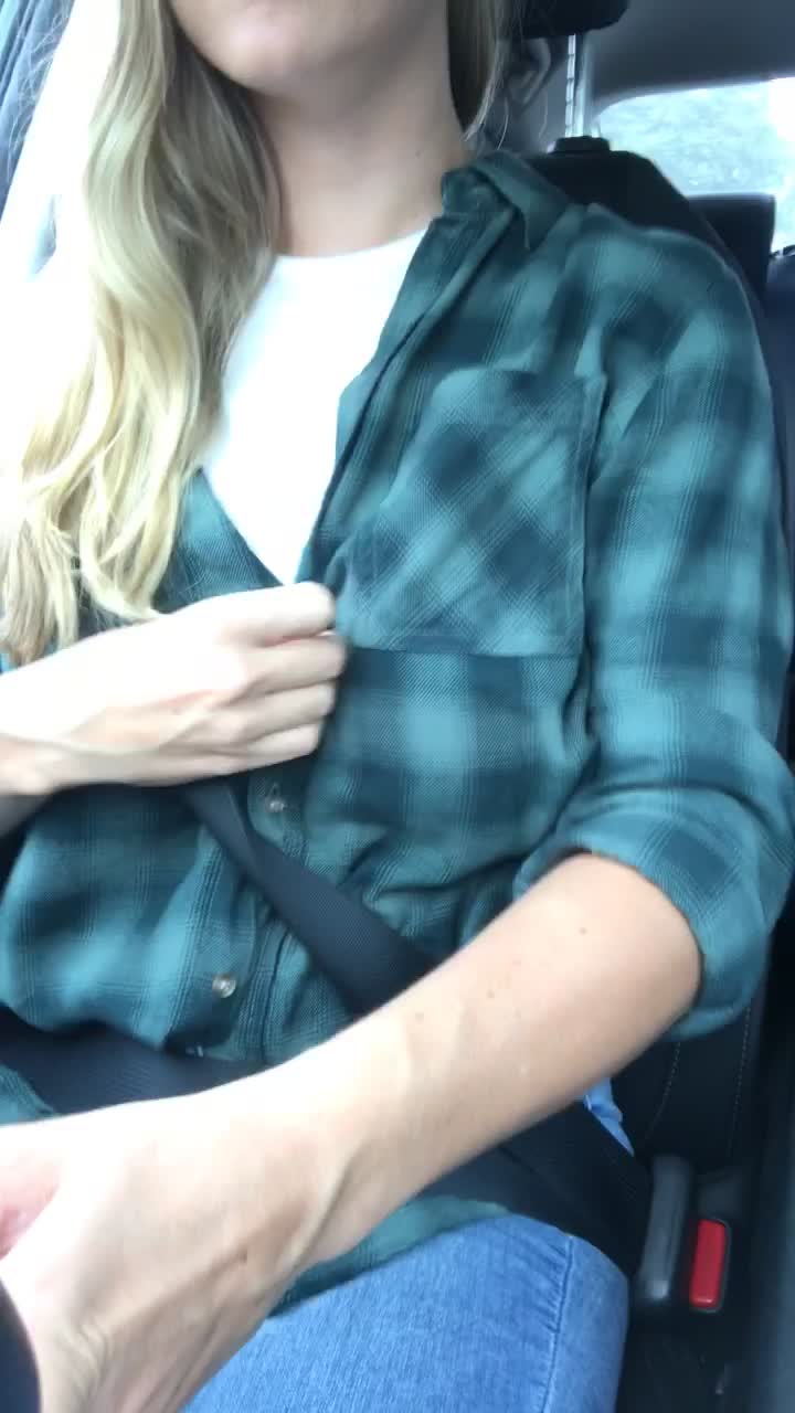 I bought a phone mount for my car specifically for this.