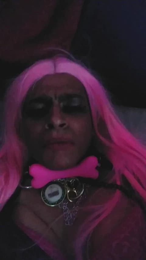 Cum In Mouth Cum Swallow Facial Femboy Feminization Sissy Slut Slave Trans Trans Woman r/CumSwallowing Porn GIF by sissy_trans_muslimah_petslave_cuckdog
