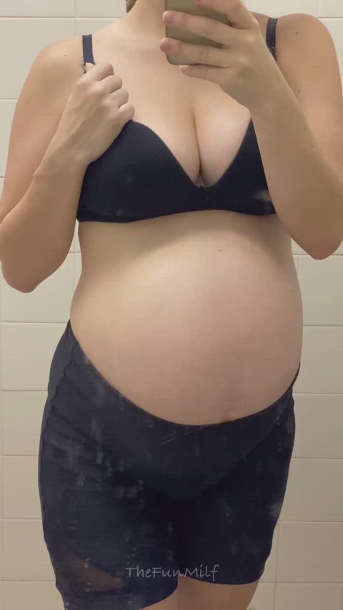 Hotwife MILF Mom Pregnant Public Porn GIF by thefunmilf