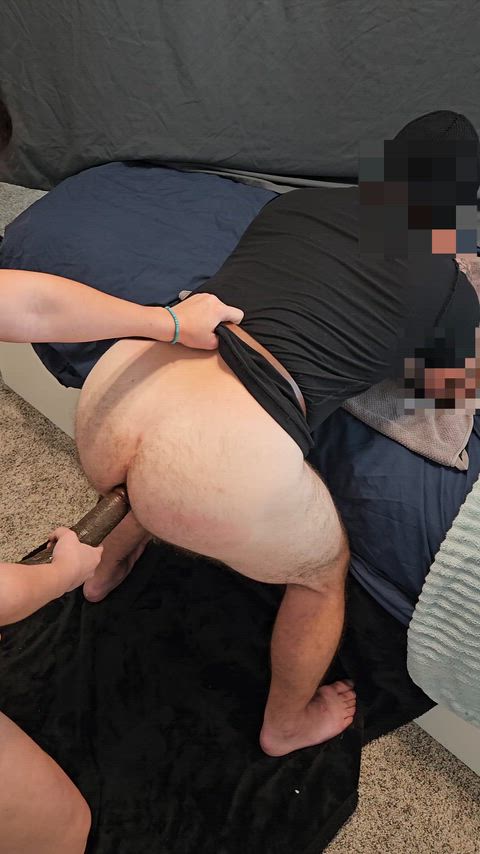 Good manners are important when I'm stretching your butthole