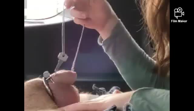 Cocks are so desperate for freedom, but when I have the keys, they may never get out. Message me if you want your keys held.
