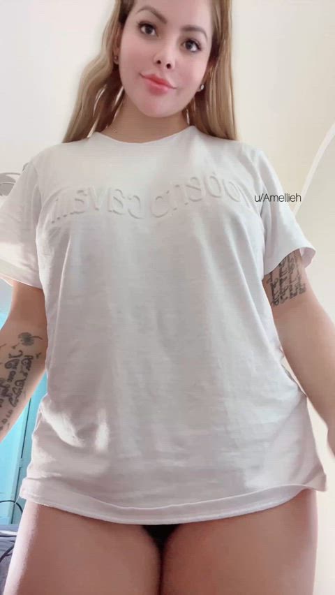 Big Tits Bouncing Tits Huge Tits Natural Tits Saggy Tits Small Tits Tits Titty Drop Titty Fuck Porn GIF by amellieh