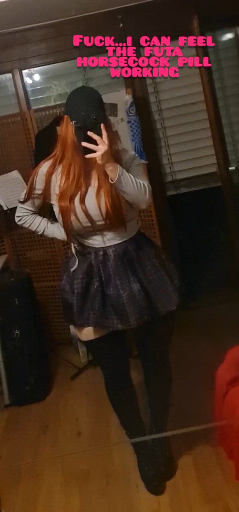 Mmmm worship my massive fat futa horsecock~