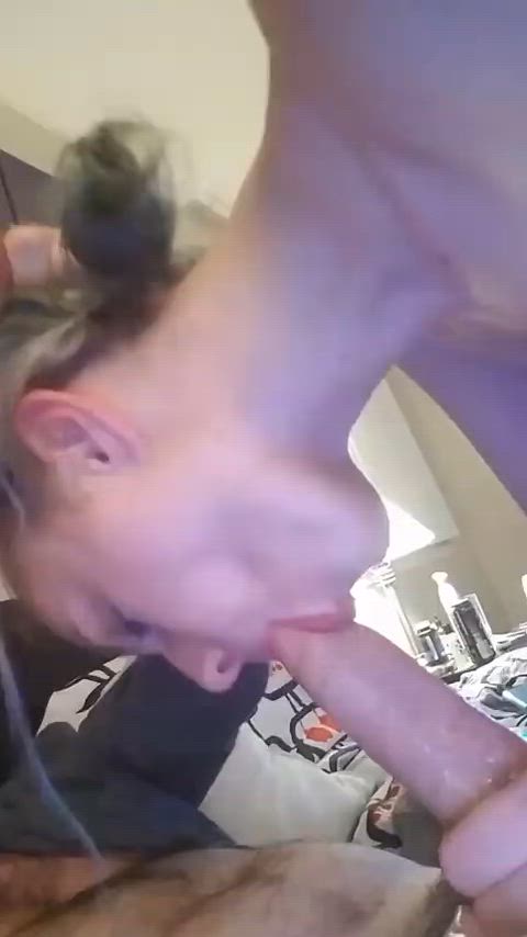 Amateur Blowjob Homemade Porn GIF by curlypigtail254