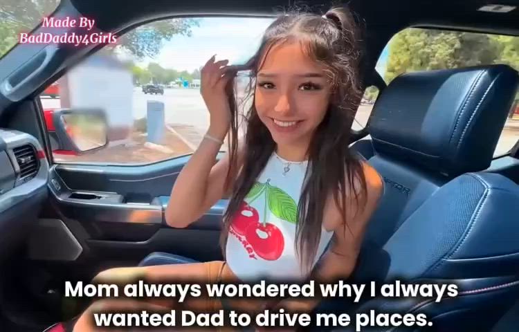 Our little secret with daddy