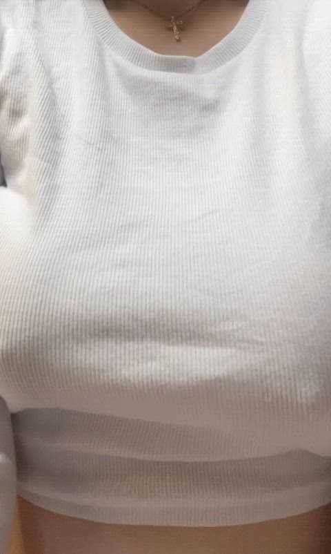 Horny and your stepmom's erect nipples