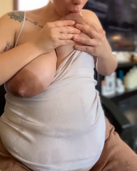 Big Tits milking by midnightmamaaa