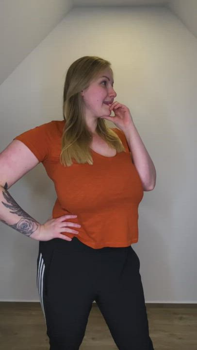 HUGE BOOBS are dropping! 100% Natural - 80 M Cups - !!!!