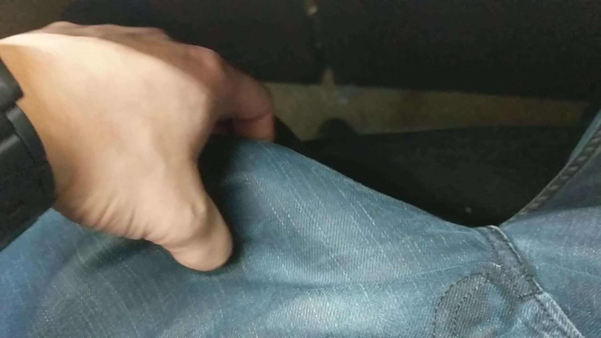 just here, working