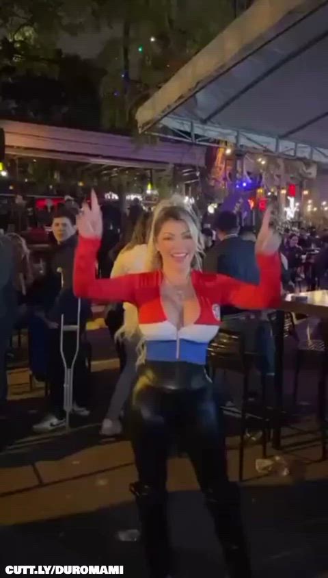 Amateur Big Tits Boobs Exhibitionist Flashing Latina Public Sport Porn GIF by duromami