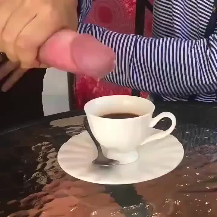 Fresh almond-milk alternative always available at this coffee shop...