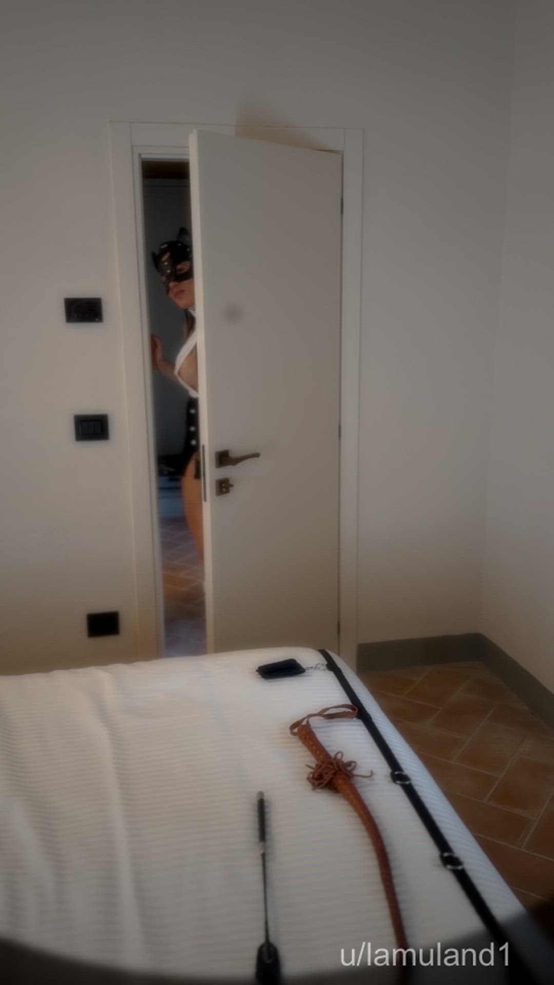 Flight Attendant Whipped on the Ass and Belly