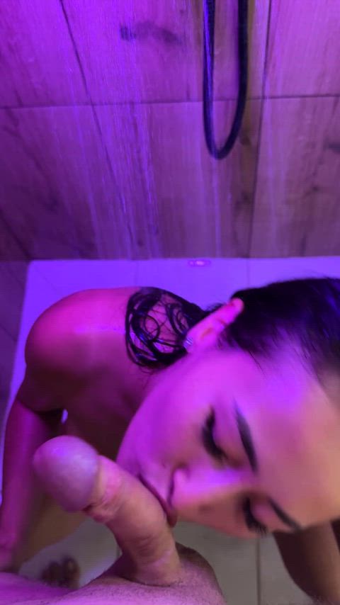 Amateur Asian Ass Big Dick Big Tits Blowjob Cock OnlyFans Shorts Shower Porn GIF by irene_gray11
