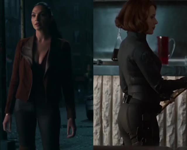 Gal Gadot & Scarlett Johansson