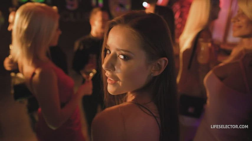 Close Up Dancing Dress High Heels Nightclub Pretty Sensual Stockings Sybil A Tight Porn GIF by mephisto31