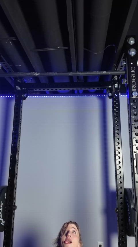 Im now realizing this is the view everyone gets in the gym