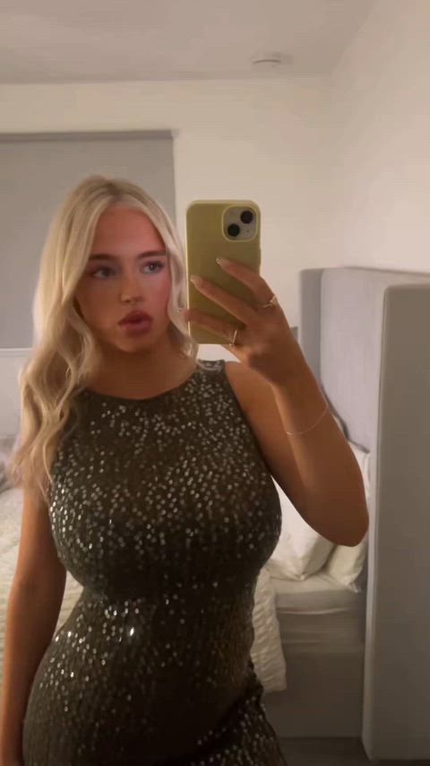 Glittery dress