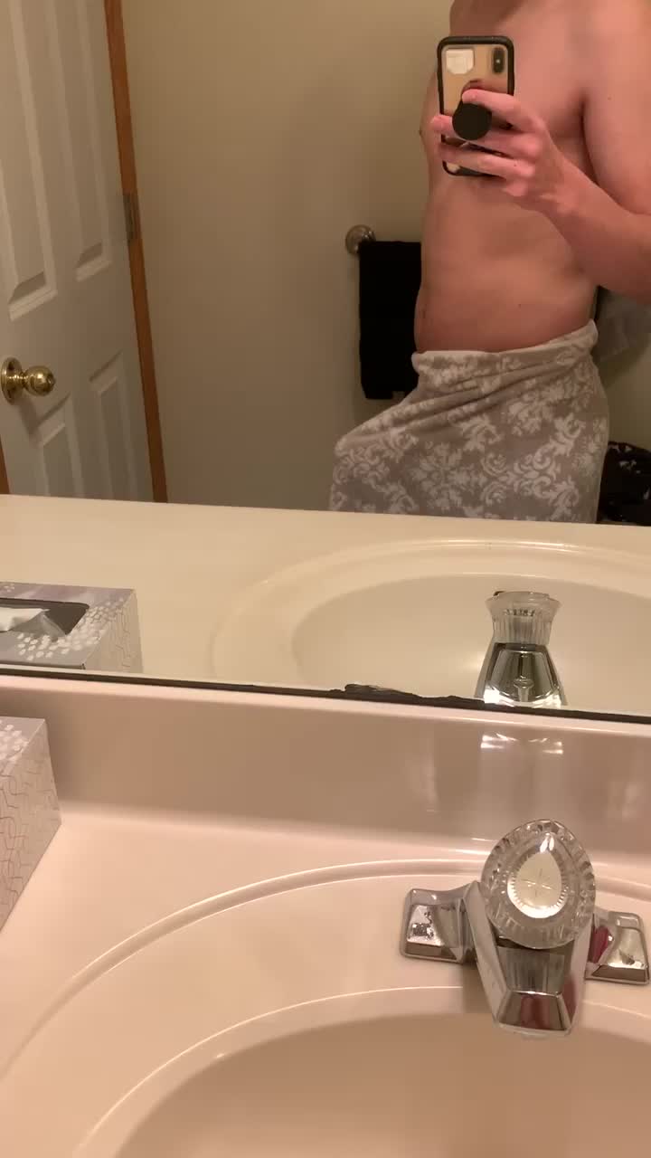 my first time making a mess on myself