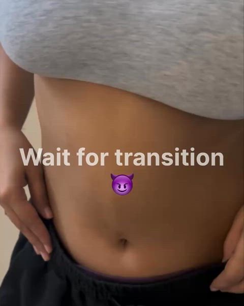 Wait for transition 👀😻