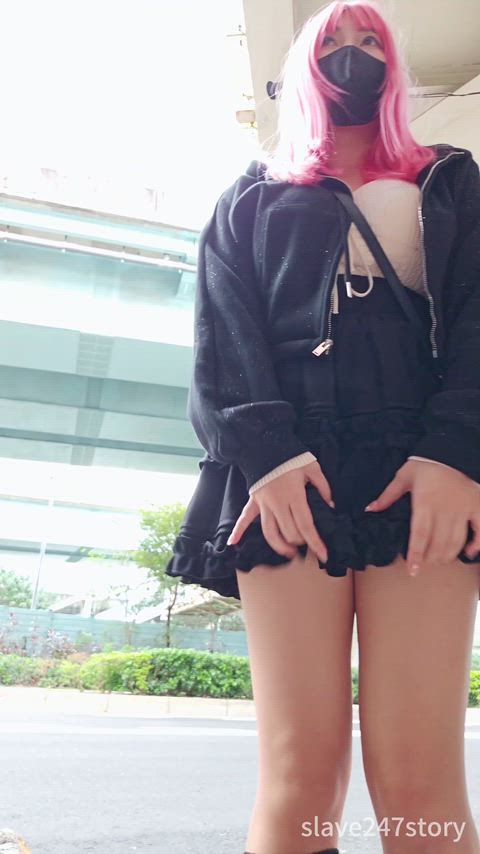 Getting my chastity belt checked on the road