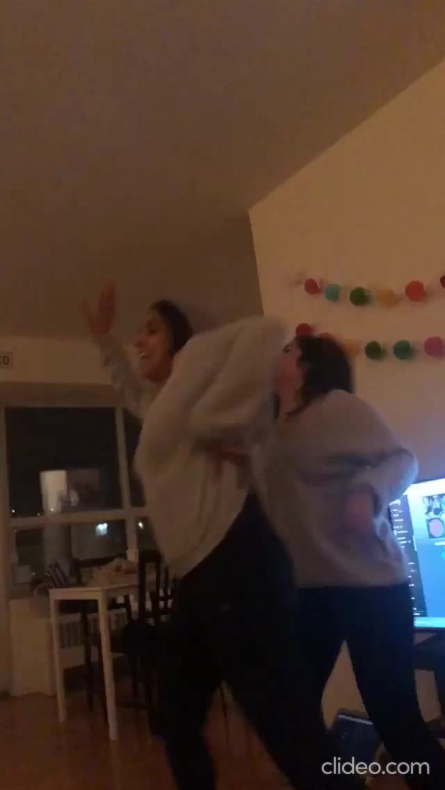 Braless Cutie Dancing