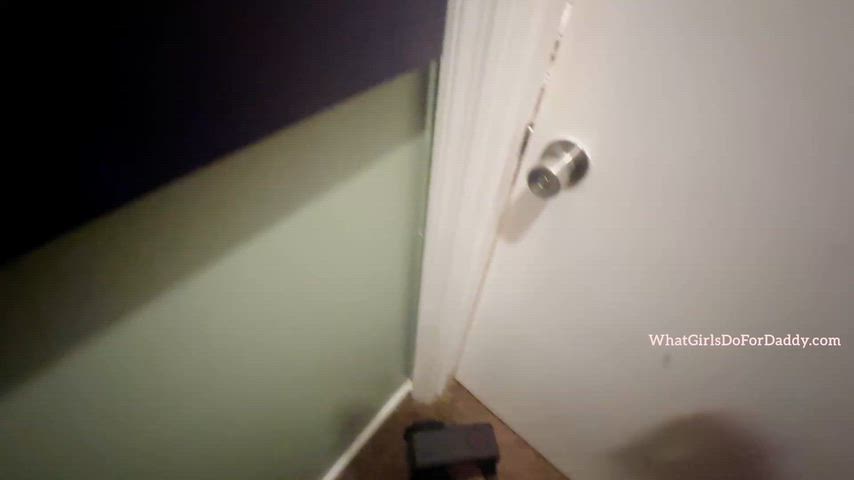 Impromptu face fucking 18yo free use whore