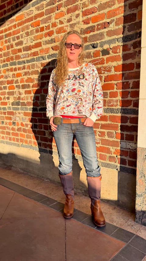 What I wore Christmas shopping