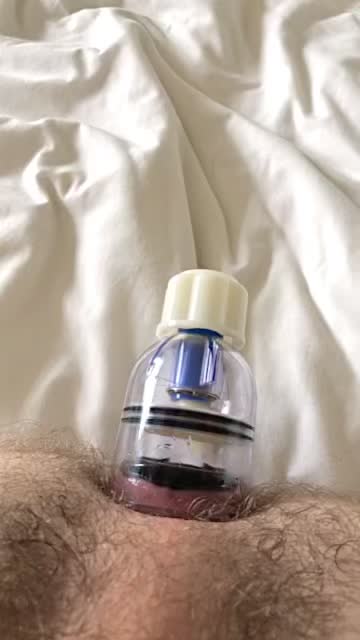 Yesterday I put a big egg plug in me and then pumped up my fuck hole. It felt so amazing.