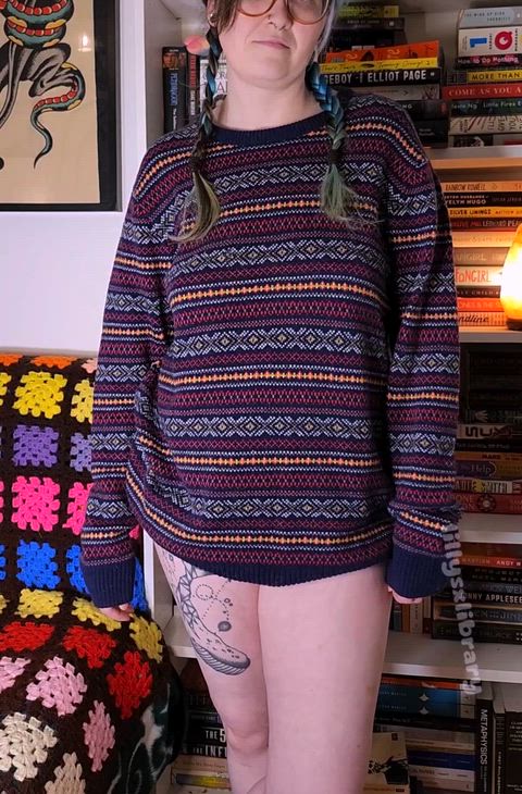 Bush and a sweater, what could be better