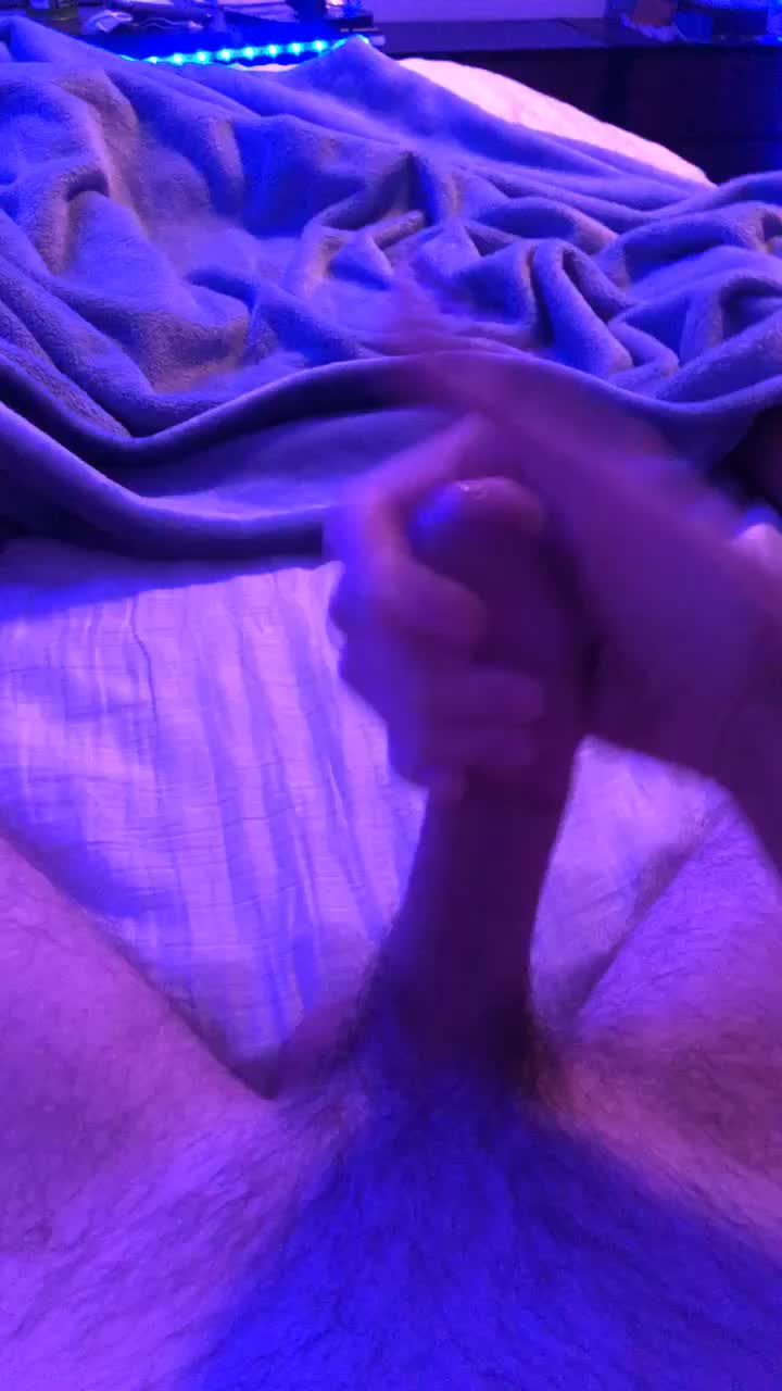 Thick load from my 7 inch virgin cock. Would you ride me?