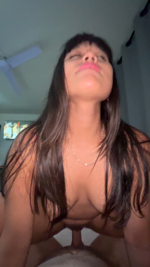 She loves destroying herself on his cock